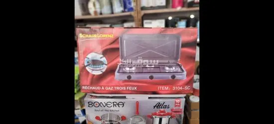 Rechaud 3 feux ShaupLoranz  3104-SC