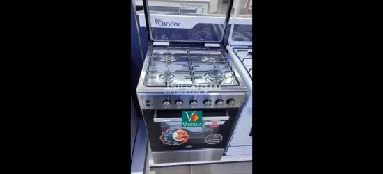 Cuisinière cristor gratina inox ventiller