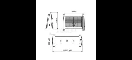 سخان كهربائي Arcodym 1500w - 4